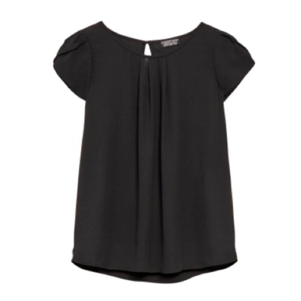 Bastille tulip sleeve blouse